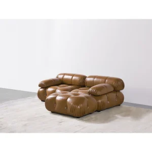 Howliet 3-Piece Faux Leather Sectional
